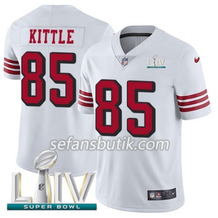 San Francisco 49ers Tröjor George Kittle 85 Nike Vit 2020 Super Bowl LIV - Herr San Francisco 49ers Tröjor George Kittle 85 Nike Vit 2020 Super Bowl LIV - Herr